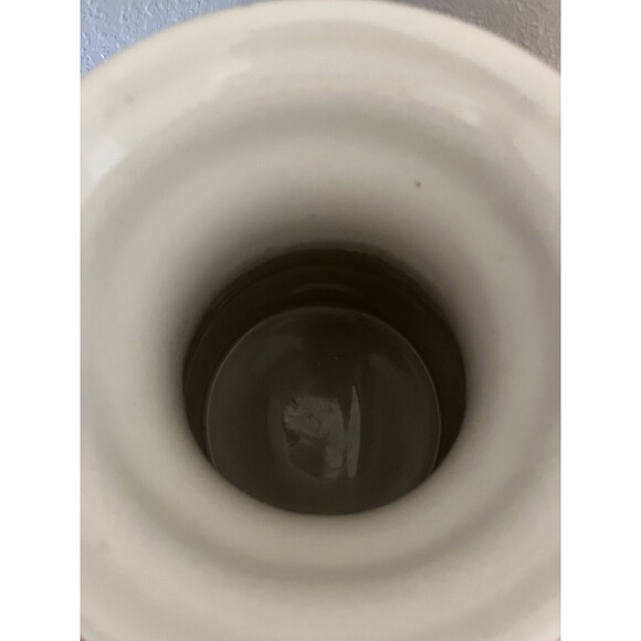 Dutch Wax Coastline Imports Vase Pitcher 9.5" Tall Floral Boho Anthropologie - Picture 4 of 6